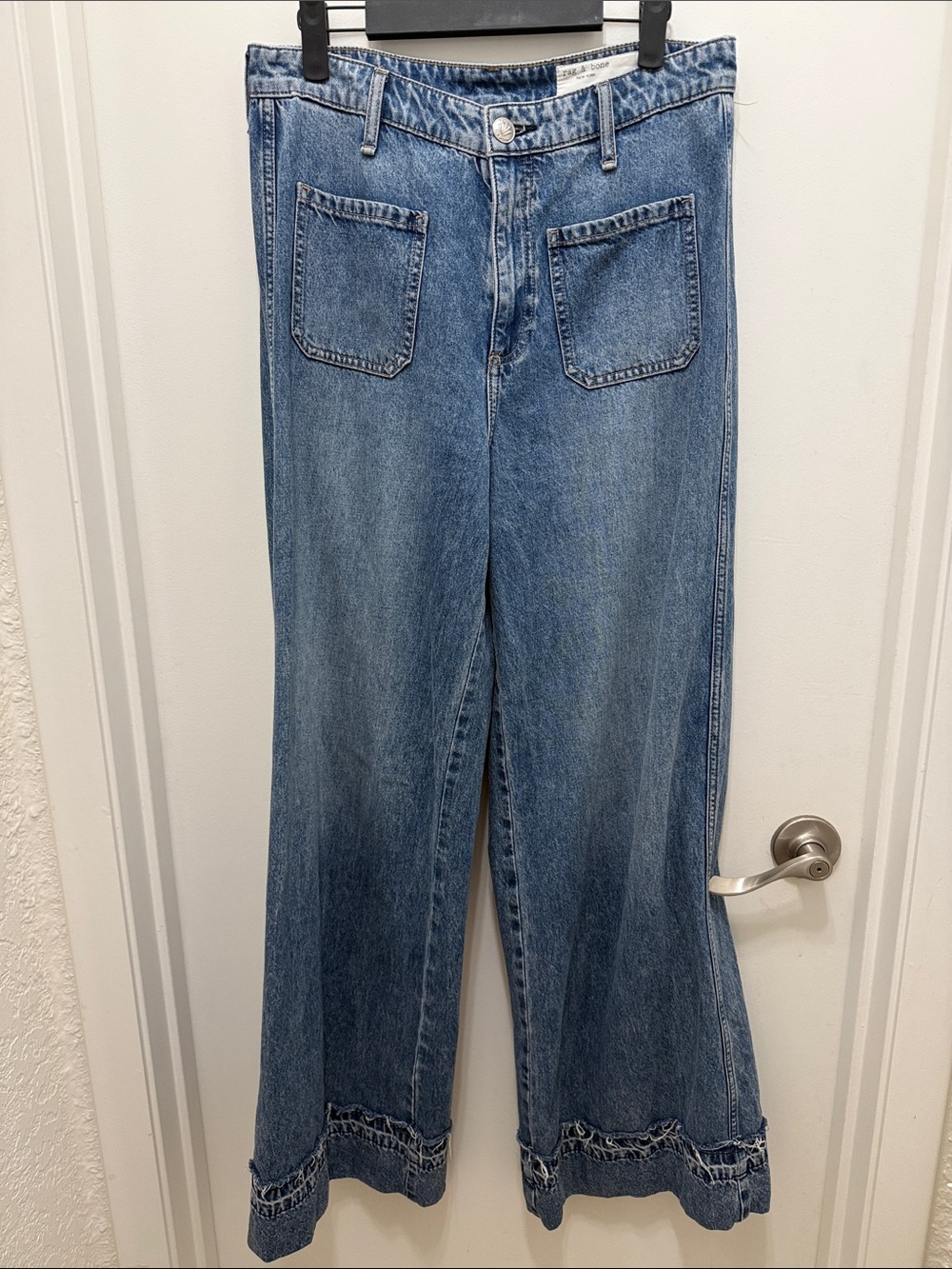 rag & bone Marina High-Rise Cuff Jeans - Picture 2 of 5